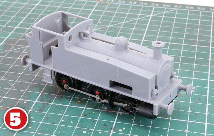 Details about   O-16.5 Hunslet inspired freelance locomotive body for Hornby R2665 Chassis