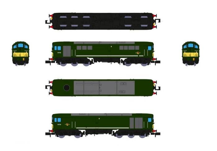 KMRC exclusive N gauge Class 28 Co-Bo