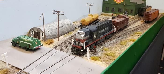 San Clemente - Southern California in 'HO' scale.