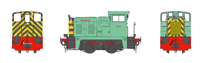 An exclusive Redland liveries Class 02 is being produced for the Gaugemaster Collection by Heljan.