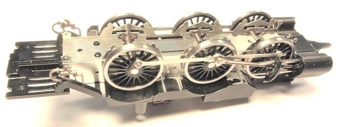 Etched nickel silver is used for the chassis components and the kit includes bearings. Wheelsets are supplied by the builder.
