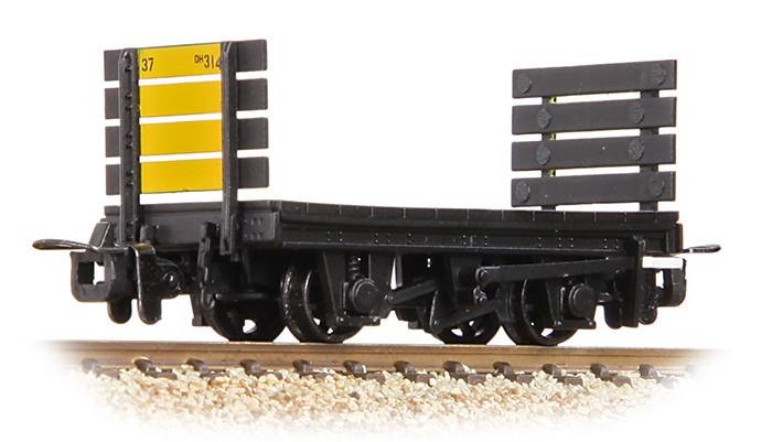 A flat wagon with ends is being offered.