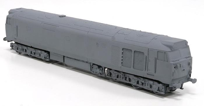 Development work for a 'TT:120' Class 50 is advancing. This is a 3D printed sample.