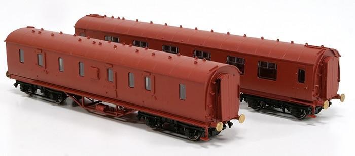 Stanier Period III carriages are being developed for 'TT:120' by Hornby.
