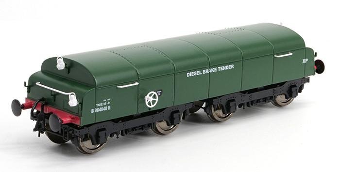 The latest batch of Diesel Brake Tender models from Key Publishing include B964040E in original BR green.