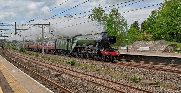 60103 'Flying Scotsman' Lichfield Trent Valley WCML LNER Class A3 National Railway Museum 2021