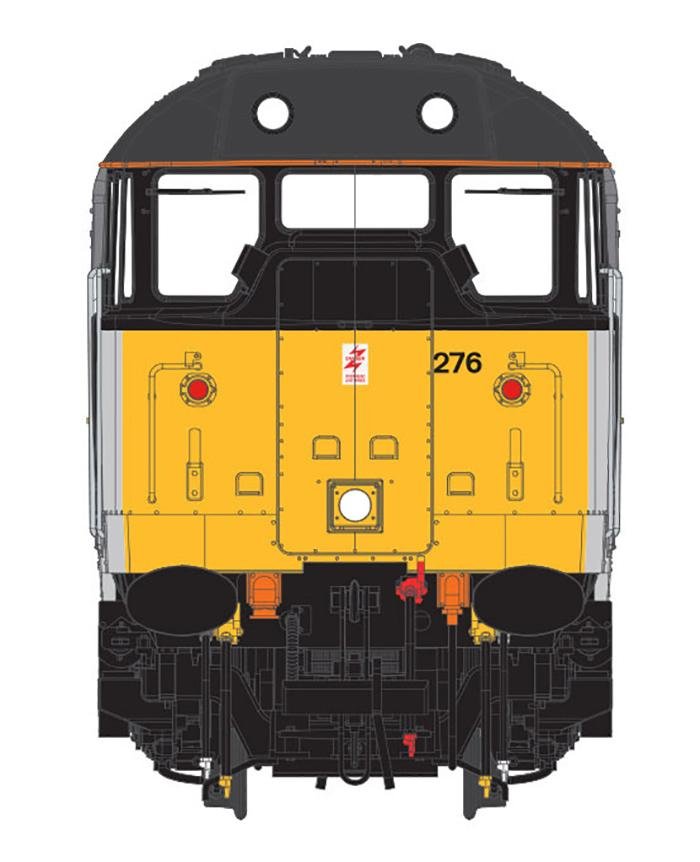 Class 31 31276 front profile.