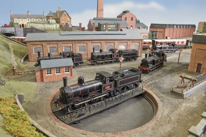 Clarendon P4 gauge model railway layout as featured in Hornby Magazine.