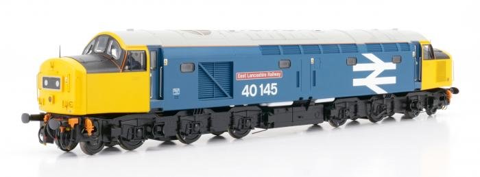 Key Publishing has received a production sample of the limited Class 40, finished as 40145 in BR large logo blue.