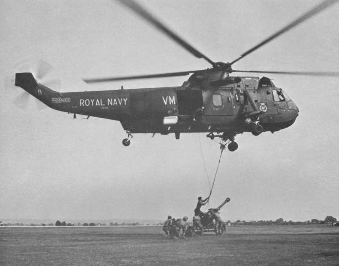 Westland Sea King Mk.42C IN555, Heading out to rendezvous w…