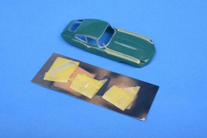 Jaguar E-Type Car Small Starter Set w/paint & glue 1/43 Airfix Models