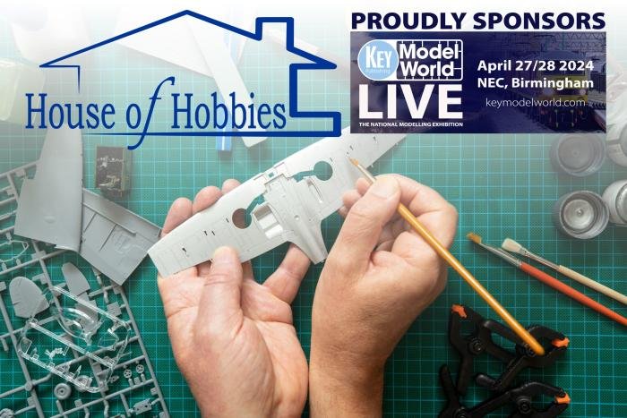 House of Hobbies is bringing an interactive Make and Take stand dedicated to plastic modelling to Model World LIVE at the NEC in Birmingham on April 27/28 2024.