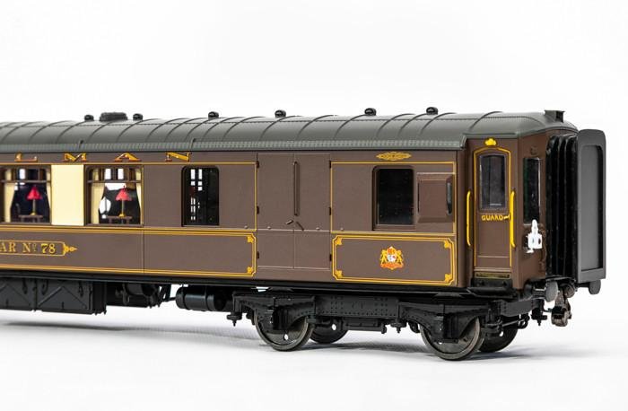 Several coach packs are available modelling named trains.