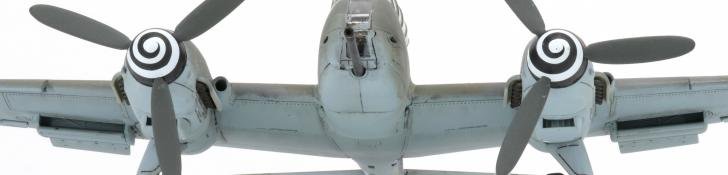 Airfix Me410A-1/U2 for 1/72 scale.