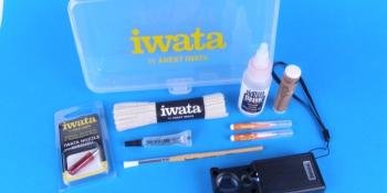 AIRBRUSH CLEANING KIT FROM IWATA