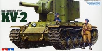 ALL-NEW SOVIET KV-2 BY TAMIYA