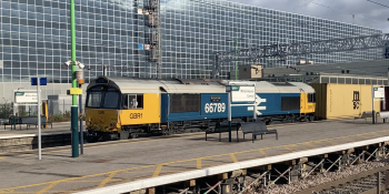 Class 66 at Milton Keynes