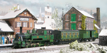 Sparkel in 'HO' scale by Norman Raven.