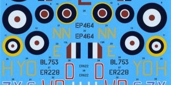 EURO DECALS MARKINGS FOR UPCOMING BORDER SPITFIRE Mk.Vb