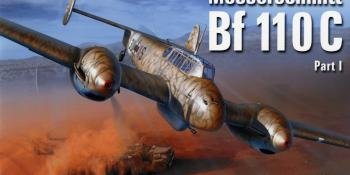 NEW KAGERO MESSERSCHMITT Bf 110C BOOK/DECAL PACKAGE