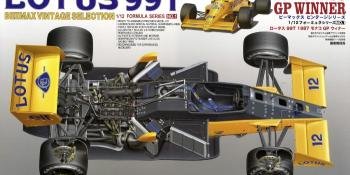 ALL-NEW 1/12 LOTUS 99T F1 CAR FROM BEEMAX