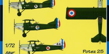 NEW 1/72 POTEZ 25 VARIANTS BY AZUR-FRROM