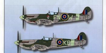 1/24 RAF SPITFIRE MARKINGS FROM VINGTOR