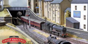 Alston station in N gauge by Peter Brown