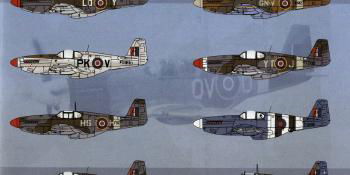EURO DECALS MUSTANG Mk.III COLLECTION