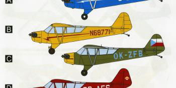 CIVILIAN 1/72 PIPER L-4 DECALS FROM MARK I