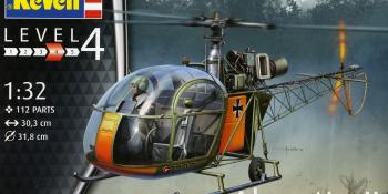 REVELL 1/32 ALOUETTE II GETS FRESH DECALS