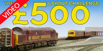 The £500 layout challenge - part three