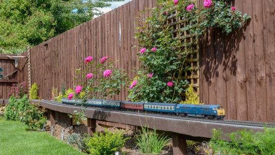 O gauge garden railway