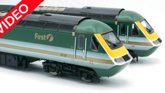 Hornby HST for OO gauge.