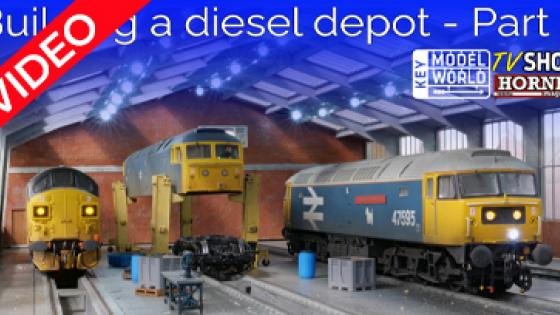 Building a Diesel Depot Part Four