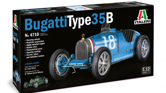 Italeri’s 1/12 Bugatti Type 35B Model