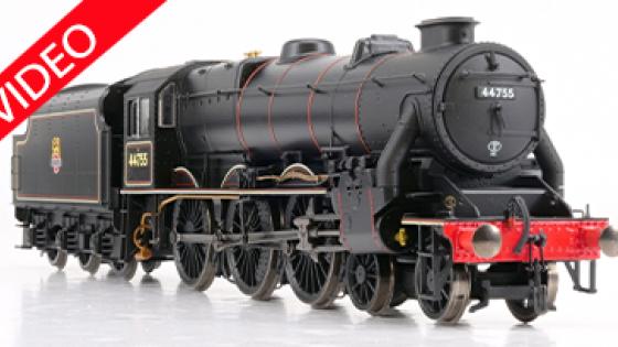 Hornby Caprotti Black Five for OO gauge.