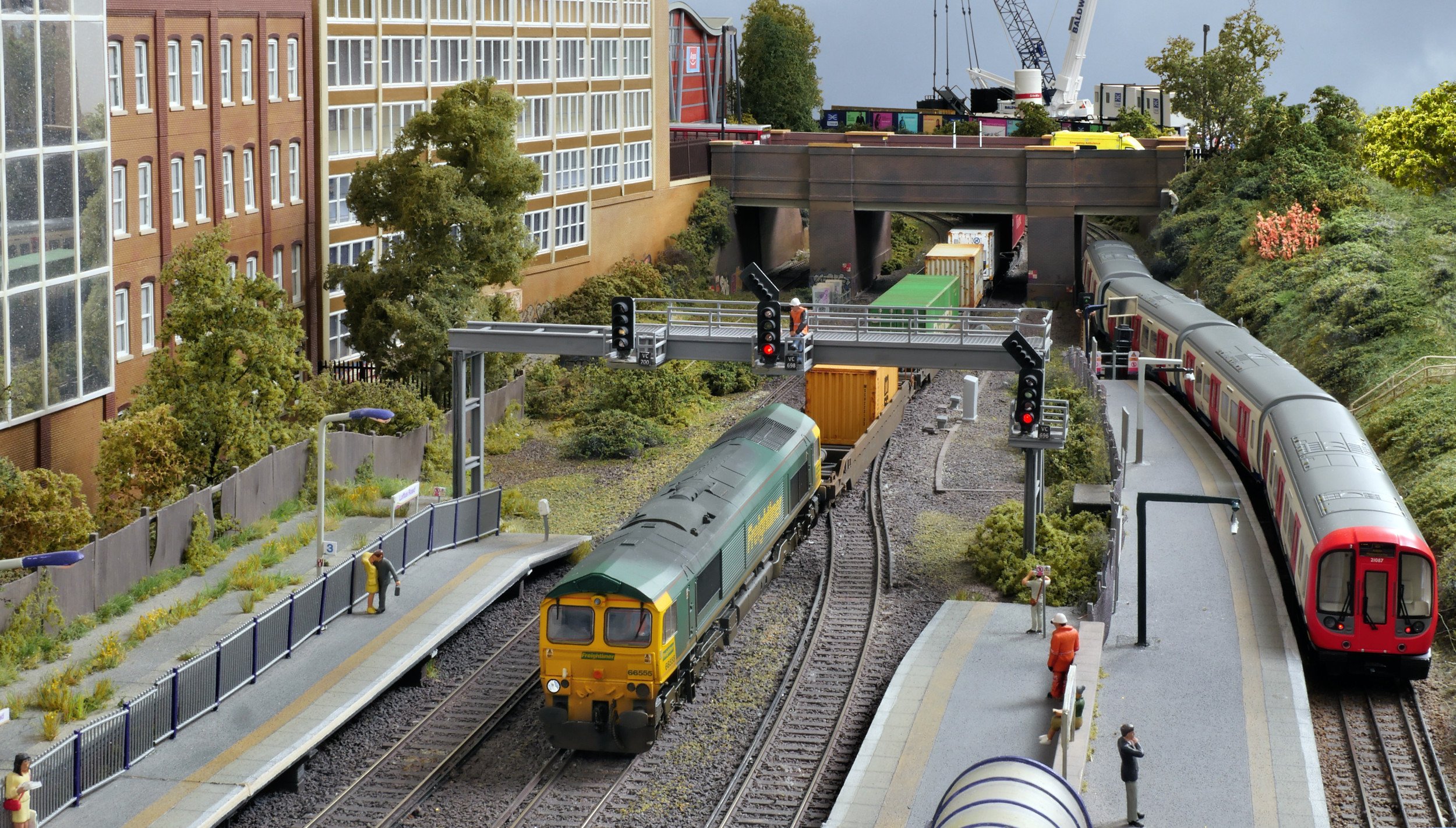 Worthing Model Railway Club’s contemporary ‘OO’ gauge Loftus Road will also be appearing at this year’s Spalding model railway exhibition.