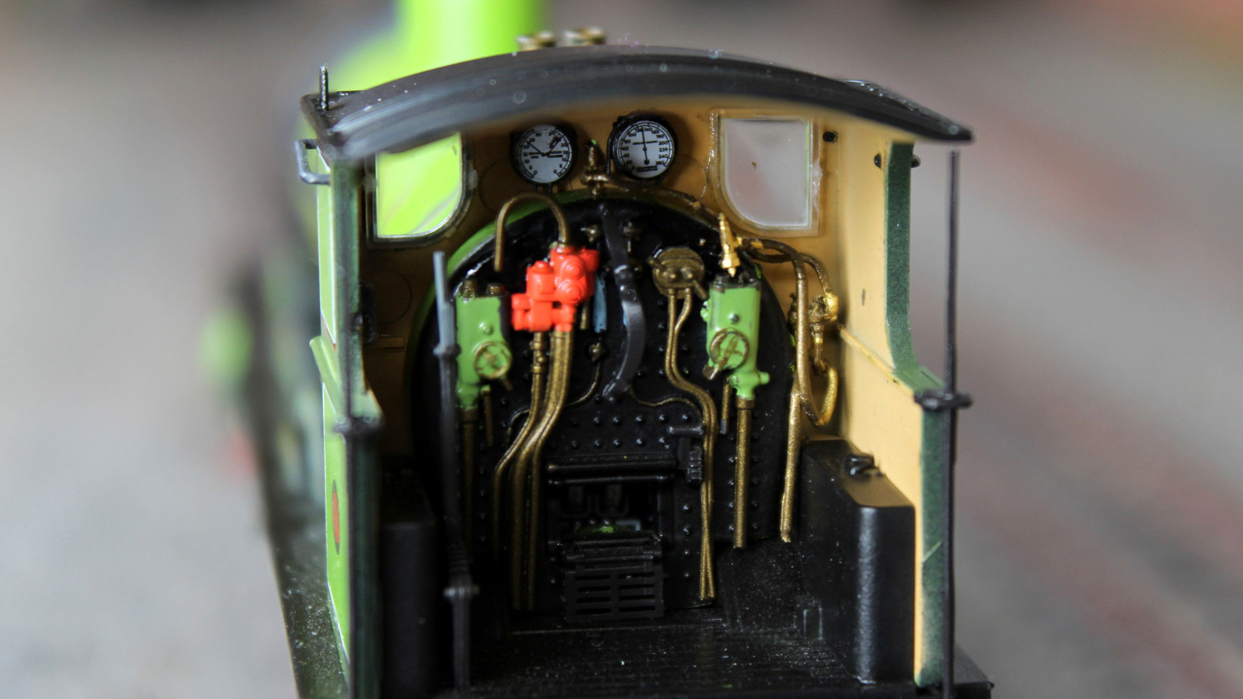 The Jones goods cab is no less detailed.
