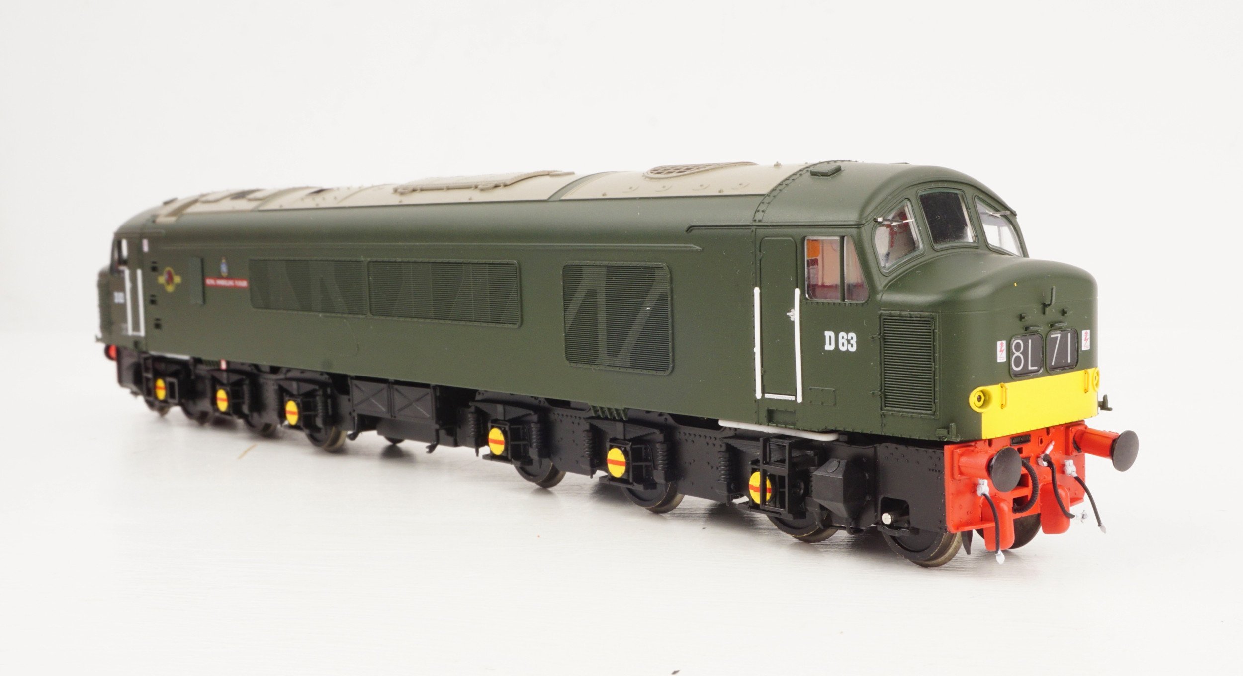 Heljan's new Class 45 is set to appear in BR economy green.